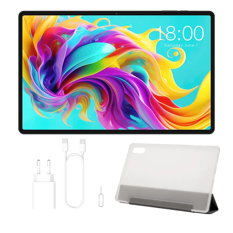 Ai Tablet Pc Teclast P50Ai 11 Inch 90Hz Android 15 (6Gb+10Gb) 16Gb Ram 128Gb Lpddr5 1280X800 Ips 7000Mah Wifi-6 Bt 5.4