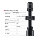 SWAMP DEER HD MAX 4-16x44 6-24X44 SF FFP Riflescope Adj Turret Lock Reset Compact Sights Hunting Shooting Sight For AR 15