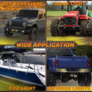7 inch 6D LED Light Bar Pod Light Flush Mount Work Light Driving Light Fog Light Reverse Light For Truck 4x4 ATV SUV 12V 24V