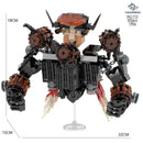 Skibidi Toilet Titan TV Man Speakerman Horror Game Bosses Camara Building Block Cartoon Doll Model Kids Birthday Halloween Gift