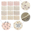 Floral Laptop Sleeve Quilted Laptop Carrying Case Protective Cute Computer Sleeve for 11-15 Inch Laptop Tablet