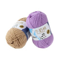 2Pcs Milk Cotton Knitting Yarn Soft Warm Yarn for Hand Knitting Worsted Crochet Threads Wool Line for Handmade