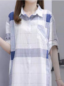 Print Fashion Autumn Blouses for Women 2023 Loose Long Sleeves Shirts Sunscreen Femal Tops Winter Casual Street Style Shirt