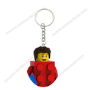Hot Selling Classic Series keychain Mini 3D Character Model Set Building Blocks Assembling Toys Children's Birthday Gifts