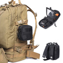 VULPO Tactical Mini Multi-purpose MOLLE EDC Tool Pouch Knife Compass Flashlight Card Storage Bag Hunting Camping Micro Waist Bag