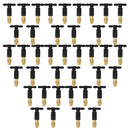 5-100Pcs Outdoor Misting Cooling System Garden Irrigation Watering 1/4'' Brass Atomizer Nozzles 4/7mm Hose Garden Sprinkler Head