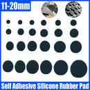 11mm-20mm Round Self Adhesive Backing Silicone Rubber Furniture Pad Foot Mat For Cabinet/Chair/Table Leg Cushion Spacer Gasket
