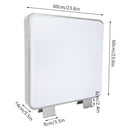 60cm Waterproof Double-sided LED Advertising Light Box Outdoor Light Advertising Board Round Square Light Advertising Box