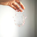 Personalized Acrylic Keychain, Custom Inscription, Wedding Souvenir Bar, Mitzvah Guest, Hebrew, Hamsa, Hymn of Thanksgiving 10pc