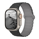 Magnetic Strap for Apple Watch Band 44mm 49mm 45mm 41mm 40mm Silicone Bracelet for IWatch Ultra 2 Series 9 8 7 6 5 4 SE 3 42mm