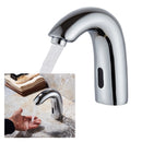 Touchless Sink Faucet with Inlet Water Pipe Water Tap Infrared Sensor Automatic Basin Bathroom