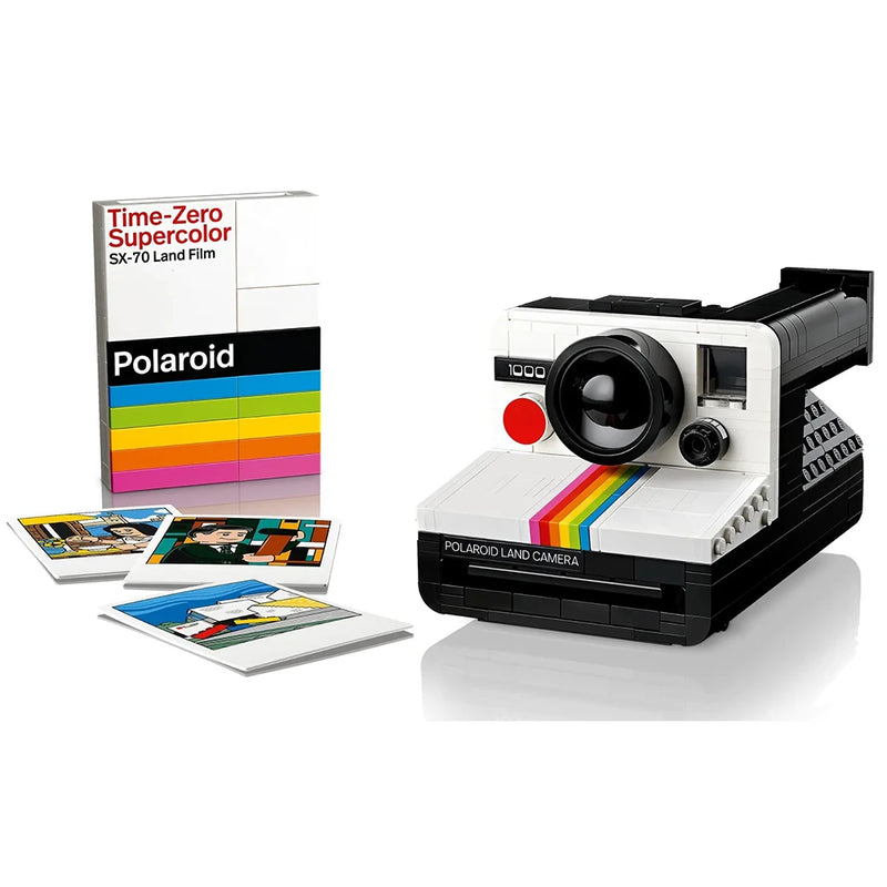 Ideas Creative Polaroid OneStep SX-70 Camera Model Building Blocks Construction Bricks Toy Gift For Children Kid