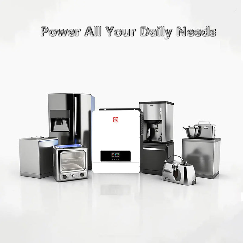 Y&H Hybrid Solar Inverter 1KW 1.6KW 1.8KW 3KW 4.2KW 6.2KW 10.2KW 220Vac MPPT Pure Sine Wave Inverter Solar Charger Controller