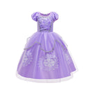 Girls Aurora Belle Rapunzel Sofia Princess Dress Halloween Easter Cosplay Costume Party Kids Dresses for Girls Children Clothing