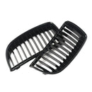 MagicKit Radiator Grilles For BMW 3 Series E90 E91 Saloon 2005-2008 Gloss Black  Front Kidney Grill Auto Car Accessories