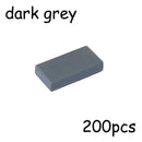 200PCS MOC Assemble Particles 3069 30070 1x2 Bricks Flat Tile Smooth 1*2 Building Blocks DIY Educational Creative Toy for Kids