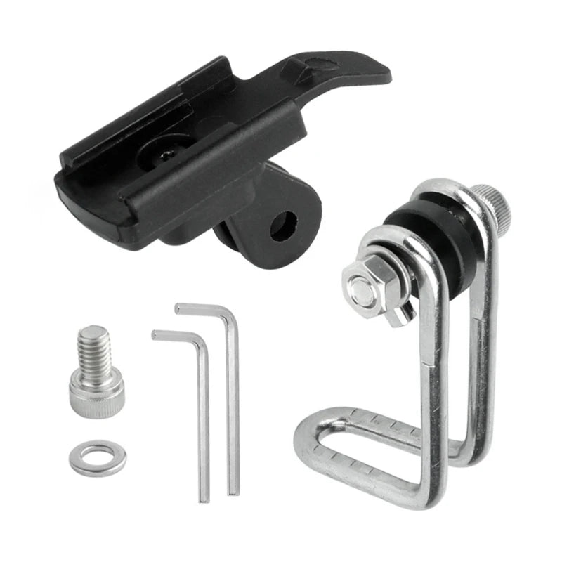 Bike Headlight Stand Mount Secure Lamp Bracket Mount Your Front Light for Rockbros QD250 YQ200/400