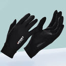 Ice Silk Full Finger Cycling Gloves For Men And Women Outdoor Sports Fitness Driving Fishing High-elastic Comfortable Sunscreen