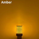 1PCS 1156 BA15S P21W BAU15S PY21W 7440 W21W P21/5W 1157 BAY15D 7443 3157 LED Bulbs 144smd CanBus Lamp Reverse Turn Signal Light