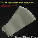 Hot Air Duct Mica Insulation Paper Insulation Paper High Temperature Resistant Soft Mica Paper Heat Accessories