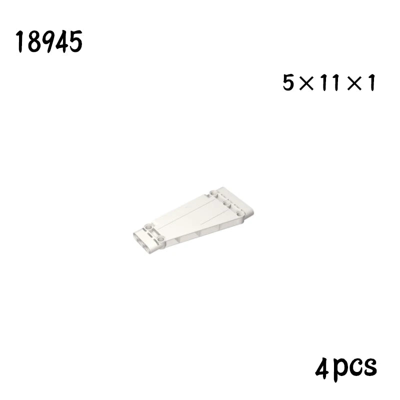 NEW Technical Panel Plate DIY Mechanical Building Blocks MOC Car Parts Brick Toy Gift  24119 62531 64782 11954 18944 18945 24116