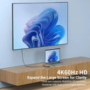 8 in 1 USB-C Hub&amp;M.2 SSD Enclosure Support NVME&amp;SATA ,With 4K HD,PD 100W,USB 3.0, RJ45 1000M,SD/TF Reader for Laptops Mac HP