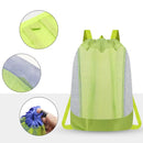 Waterproof Bags Large Capacity Beach Bag Foldable Portable Swimming Backpack Breathable Fast Dry Beach Toy Baskets Beach Trips