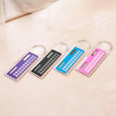 Calculator Mini School Supplies Solar Transparent Ruler with Magnifier Student School Supplies