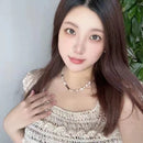 Modern Jewelry Brown Style Autumn Popular Natural Pearl Stones Necklace For Women Gift