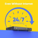 ANNKE 4K Ultra HD POE Video Surveillance System 8CH NVR Recorder With 8MP Security Cameras CCTV Kit Audio Recording 4K Ip camera