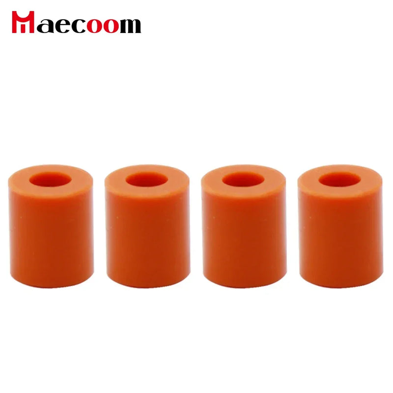 4Ppcs High Temperature Silicone Solid Spacer Hot Bed Leveling Column 12/16/18/26mm For CR-10 CR10S Ender-3 3D Printer Parts