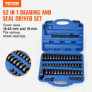 SucceBuy 52PCS Custom Bushing Bearing & Seal Driver Set Transmission Wheel Axle Bearing Race Seal Driver Remover 18-65mm