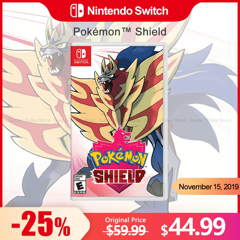 Pokemon Shield Nintendo Switch Game Deals 100% Official Original Physical Game Card Adventure RPG Genre for Switch OLED Lite