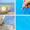 Beach Waterproof Mat 200*210cm Outdoor Picnic Blanket for Travel Hiking Camping Sports Portable Mattress
