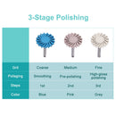 AZDENT 6pcs/Set Dental Composite Resin Wheel High Efficiency for Dentists Teeth Care Tools Whitening Diamond System Polish