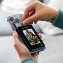 Magnetic Card Holder Wallet Case for iPhone, NFC Function, DIY Phone Cases, Christmas Gifts, E ink, 4 Color Screeen