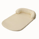 Removeable Summer Dog Bed Ice Silk Cooling Pet Mat Foam Sleeping Sofa Puppy Kennel Summer Cooling Fabric Dog Cat Bed Pet Cushion