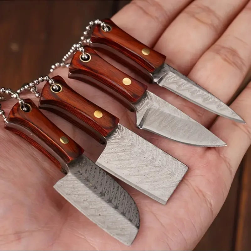 Stainless Steel Mini Knife Outdoor Pocket Knife Meaning Money Knife Open Express Knife Pocket Cut Fruit Hanging Knife Gift
