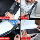 3D Nano Carbon Fiber Car Tape DIY Paste Protector Strip Auto Door Sill Side Mirror Anti Scratch Tape Waterproof Protection Film