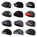 Retro Black Cycling Caps Mountain Riding Bike Hats Breathable And Quick Drying