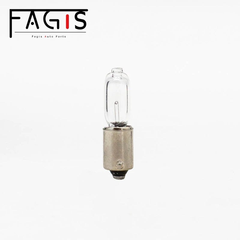 Fagis 10 Pcs 1156 BAY9S H21W 12V 24V 21W Halogen Brake Indicator Signal Lamp Car Light Bulb Quartz Glass Auto Clearance Light