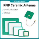 Circular Polarization 1/3/4/5/5.5 dBi UHF RFID Ceramic Antenna RFID Antenna for RFID Reader Module