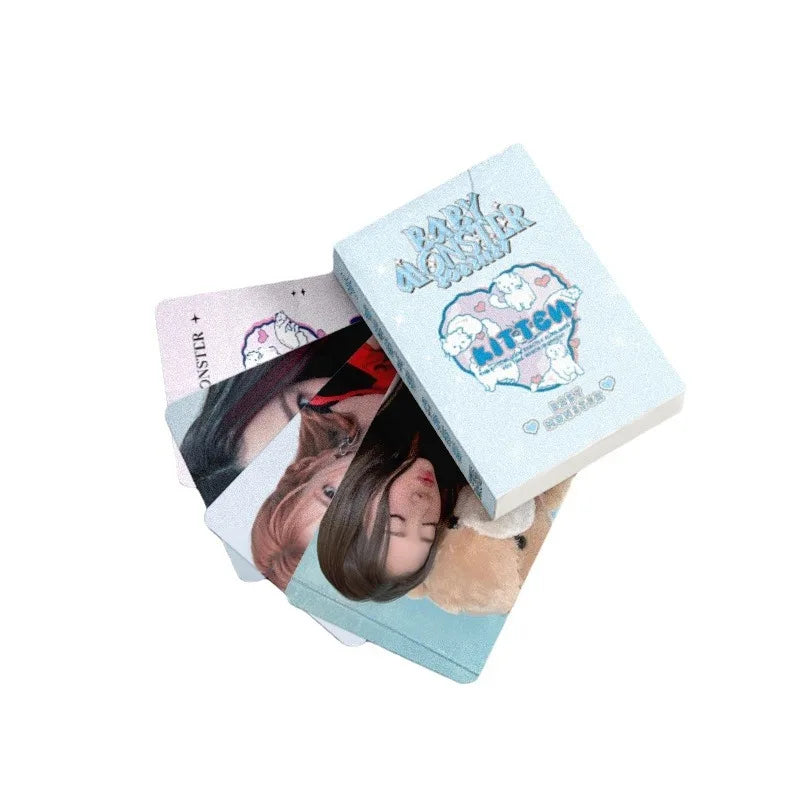 Kpop 50PCs/set Babymonster Album LOMO Card AHYEON HARAM RORA PHARITA CHIQUITA RUKA ASA Girl Collection Gift Postcard Photo Card
