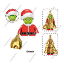 Hot Toys TV6302 TV6303 2024 Merry Christmas Gift Grinch Holiday Elf Santa Rex Darth Vader Building Blocks Mini Action Figure Toy