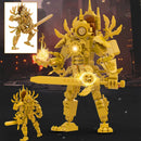 MOC Skibidi Toilet Action Figure Building Blocks Titan Clock Man upgrade 4.0 Bricks DlY Toys For Kid Christmas Birthday Gifts