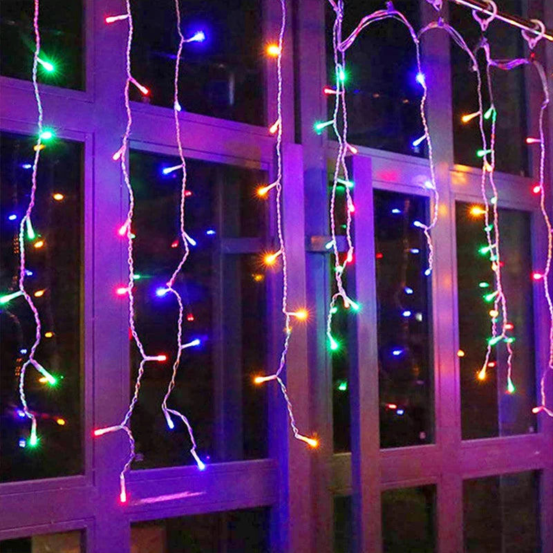 220V 110V 3.5m Butterfly LED Curtain Light Christmas Garland  LED String Fairy Lights For Holiday Wedding Party Home Decoration