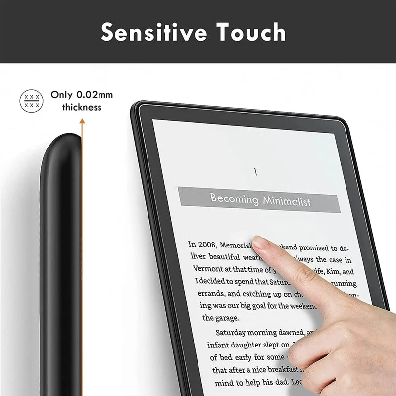 2pcs Screen Protector For Kindle Paperwhite 11th Generation 2021 PET 6.8 Inch Kindle Paperwhite Protective Clear Film