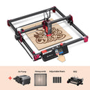 AlgoLaser Laser Engraver DIY MK2 10W 3.5” Color Touch Screen App Offline Control DIY Engraver Tool for Metal/Glass/Wood Engrave