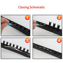 10*11mm Mini Energy Chain Nylon Drag Chain CNC 3D Printer Tank Chain 1m Long Nylon Cable For Automation Equipment 57 Links