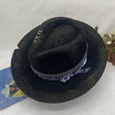 wool cowboy hats men hat felt male fedora with knot  felt hat for summer jazz disco hat for men black fedora hat  wool  hat